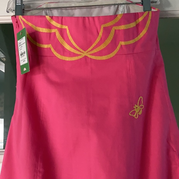 NWT Lilly Pulitzer Bowen Dress Hotty Pink Size 0 - Picture 6 of 14